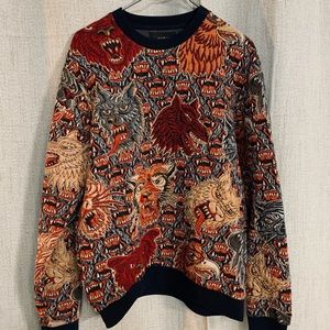 ZARA CREW NECK SWEATER, Wild Life DESIGN